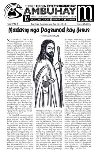 H20260125 Ika 3 nga Domingo sang Tuig