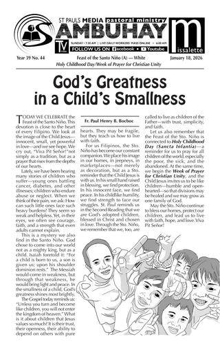 E20260118 Feast of the Santo Niño